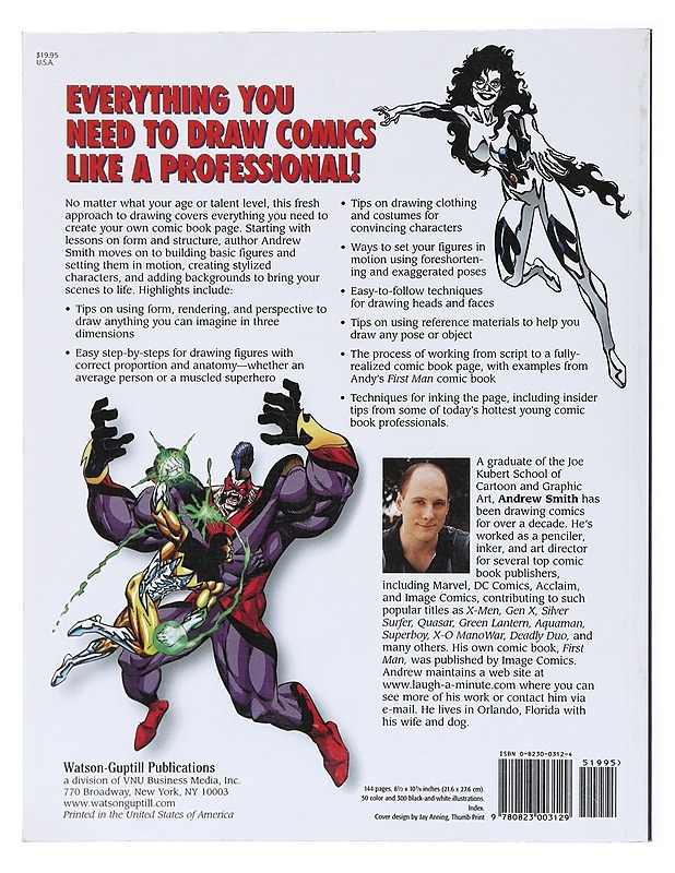 Drawing dynamic comics - Andy Smith - Romaanit ja novellit - 10105601203 - 1