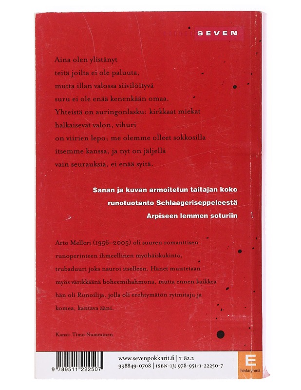 Runot - Melleri, Arto - Runot ja näytelmät - 10105601215 - 1