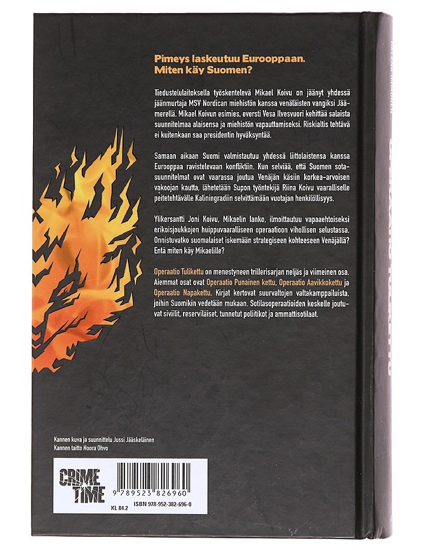 Operaatio Tulikettu - Helena Immonen - Romaanit ja novellit - 10105601251 - 1