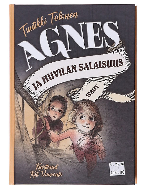 Agnes ja huvilan salaisuus - Tolonen, Tuutikki - Lastenkirjat - 10105601254 - 0