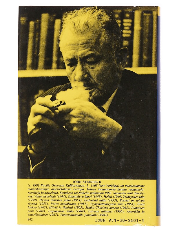 Ystävyyden talo - Steinbeck, John - Romaanit ja novellit - 10105601268 - 1
