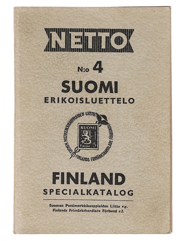 Netto N:o 4 Suomi - Harrastekirjat - 10105601290 - 0