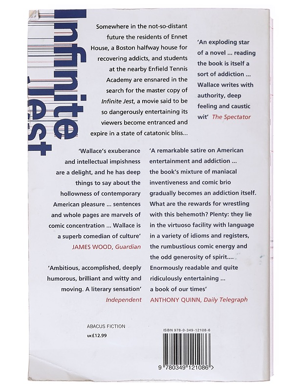 Infinite Jest (20th Anniversary) - Foster Wallace, David - Romaanit ja novellit - 10105601308 - 1