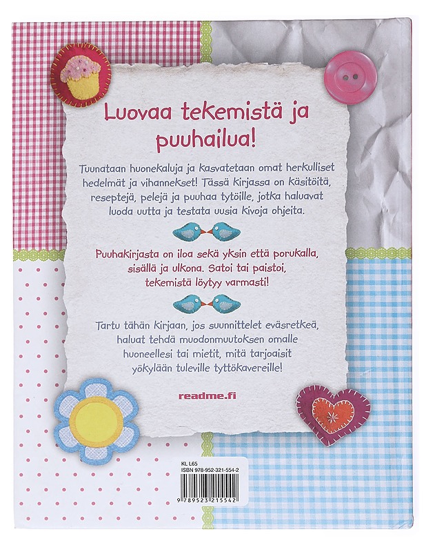 Tyttöjen askartelu- ja ideakirja - James Mitchem, - Harrastekirjat - 10105601337 - 1