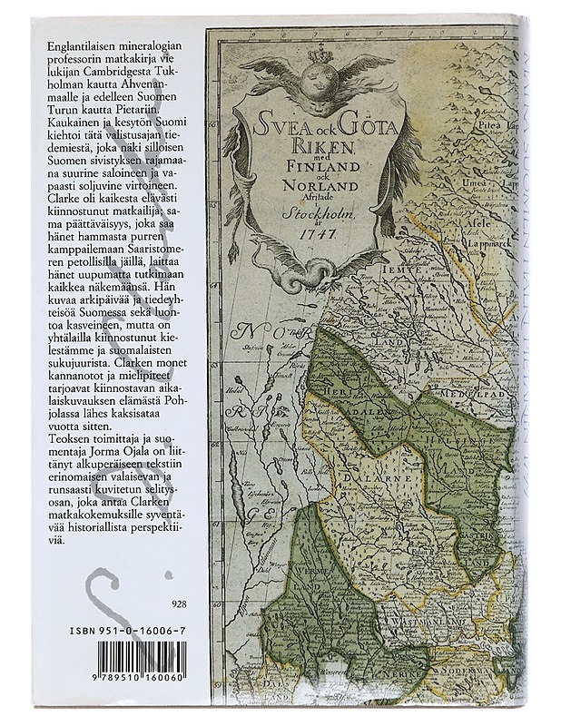 Matka Suomen halki Pietariin 1799 : Edward Danlie Clarken matka  Suomessa talvella 1799-1800 - Clarke, Edward Daniel - Elämäkerrat ja muistelmat - 10105601343 - 1
