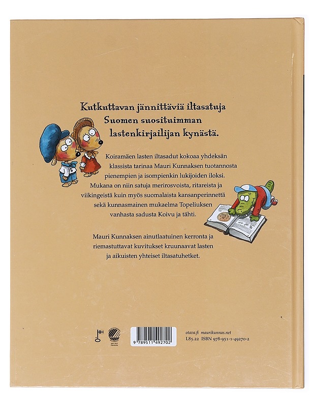 Koiramäen lasten iltasatukirja - Mauri Kunnas - Lastenkirjat - 10105601358 - 1