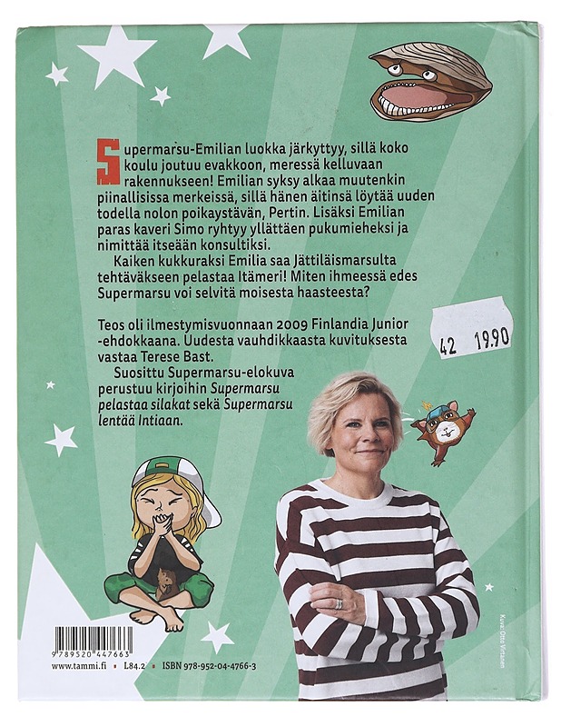 Supermarsu pelastaa silakat - Noronen, Paula - Lastenkirjat - 10105601388 - 1