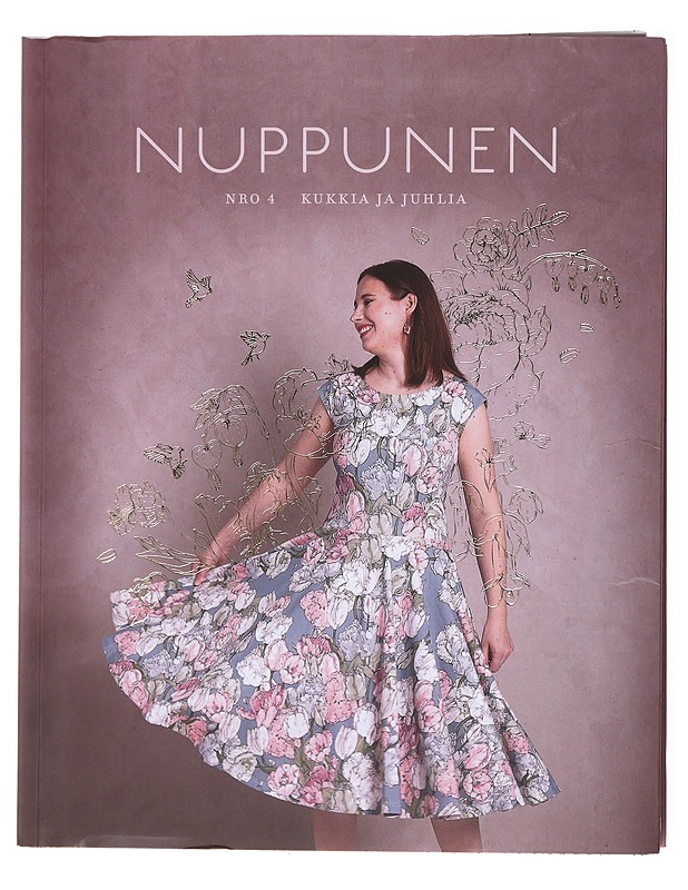 Nuppunen. Nro 4, Kukkia ja juhlia - Sundberg, Jenni - Tietokirjat ja oppaat - 10105601390 - 0