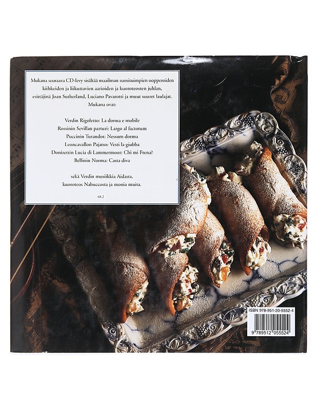 Makuja & musiikkia Italiasta - Carluccio, Antonio - Ruokakirjat - 10105601397 - 1