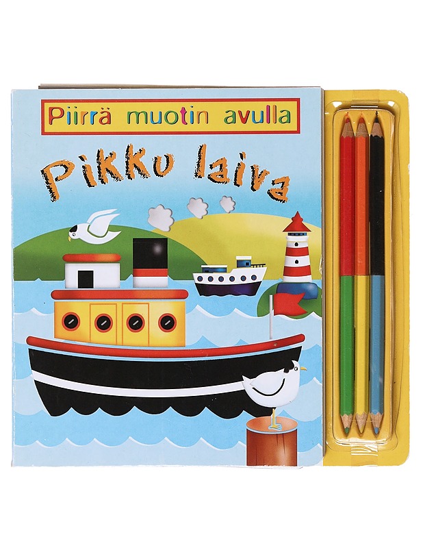Pikku laiva : piirrä muotin avulla - Rachel Elliot - Lastenkirjat - 10105601401 - 0