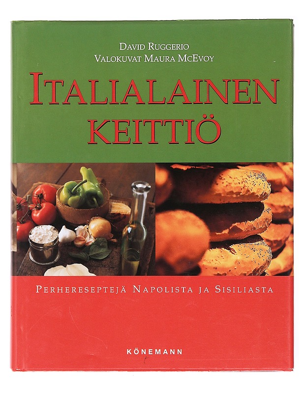 Italialainen keittiö - Ruggerio, David - Ruokakirjat - 10105601402 - 0