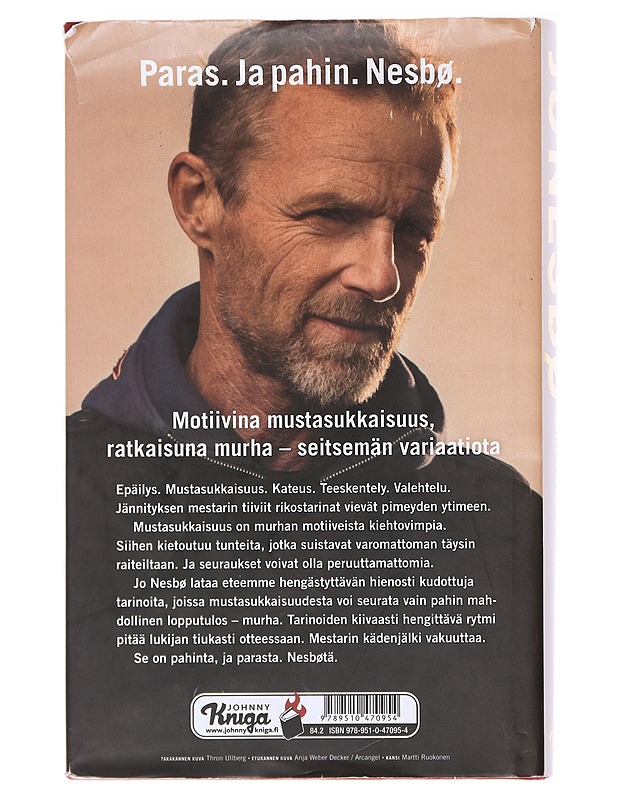 Mustasukkainen mies ja muita kertomuksia - Nesbø, Jo - Romaanit ja novellit - 10105601423 - 1