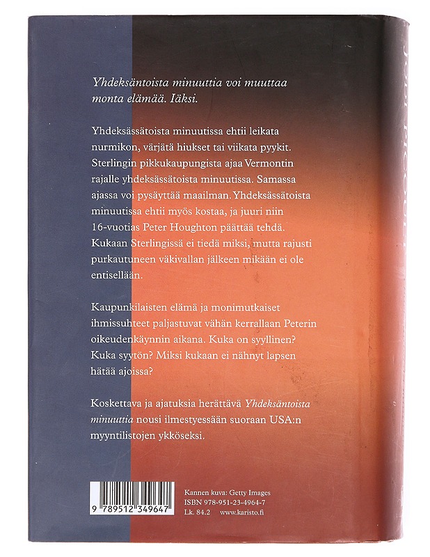 Yhdeksäntoista minuuttia - Picoult, Jodi - Jännitys ja dekkarit - 10105601432 - 1