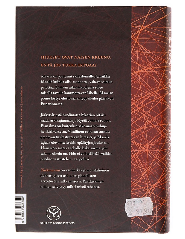 Tukkasurma - Elina Pulli - Romaanit ja novellit - 10105601496 - 1