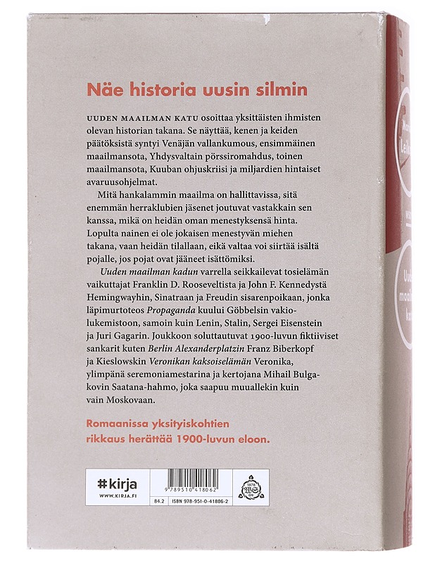 Uuden maailman katu - Markus Leikola - Romaanit ja novellit - 10105601510 - 1