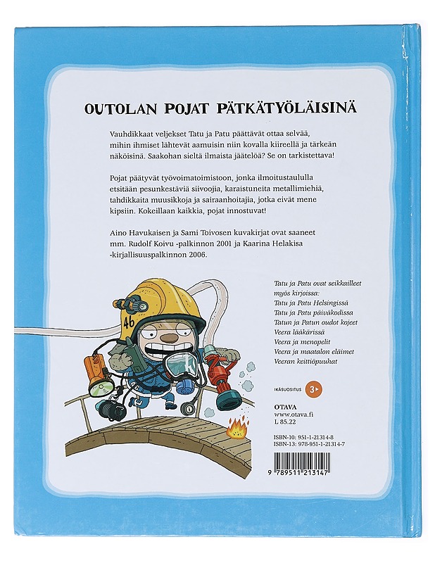 Tatu ja Patu työn touhussa - Havukainen, Aino - Lastenkirjat - 10105601516 - 1