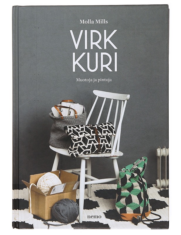 Virkkuri : muotoja ja pintoja - Mills, Molla - Käsityökirjat - 10105601526 - 0