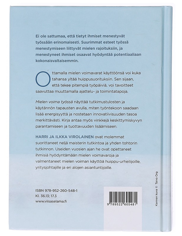 Mielen voima työssä - Virolainen, Ilkka - Harrastekirjat - 10105601542 - 1
