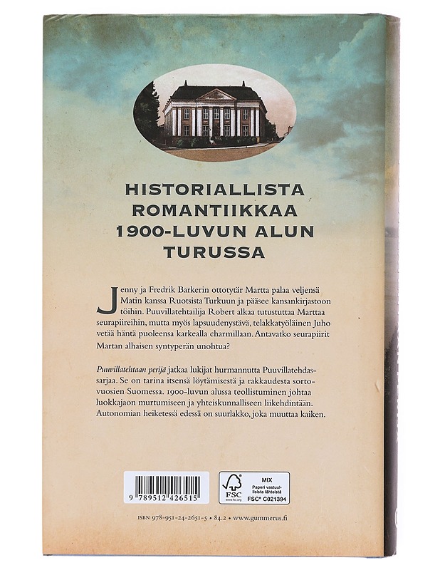 Puuvillatehtaan perijä - Ann-Christin Antell - Romaanit ja novellit - 10105601550 - 1