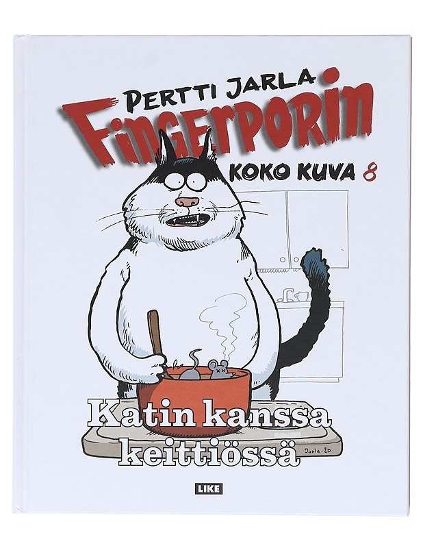 Fingerporin koko kuva 8 : Katin kanssa keittiössä - Pertti Jarla - Sarjakuvat - 10105601559 - 0