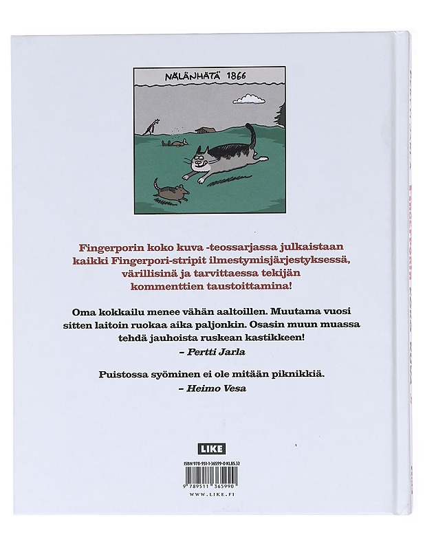 Fingerporin koko kuva 8 : Katin kanssa keittiössä - Pertti Jarla - Sarjakuvat - 10105601559 - 1