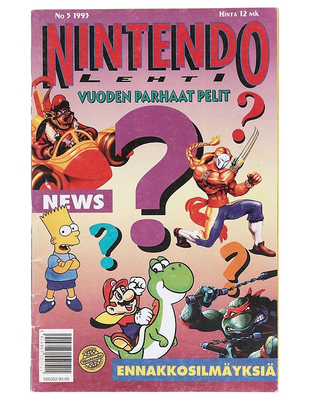 Nintendo-lehti 5/1993 - Lehdet - 10105601580 - 0