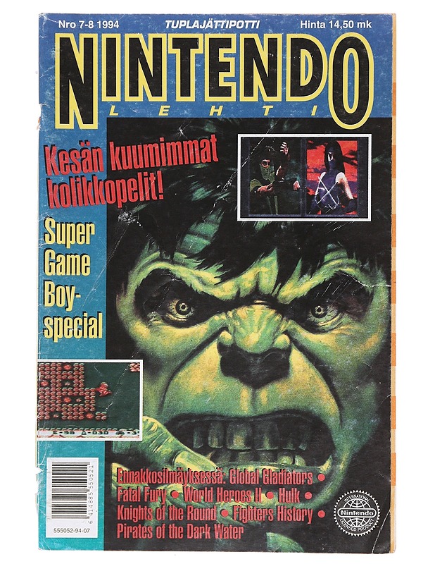 Nintendo-lehti 7-8/1994 - Lehdet - 10105601585 - 0