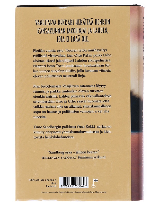 Surmasatama / jännitysromaani - Timo Sandberg - Romaanit ja novellit - 10105601589 - 1