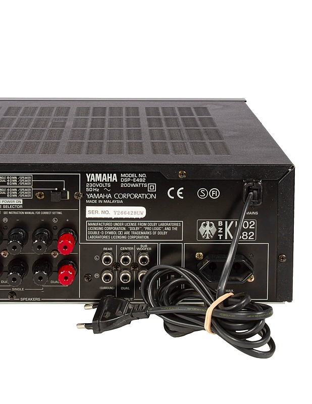 YAMAHA DSP-E492 av-prosessori/vahvistin - Audio - 10105601671 - 6