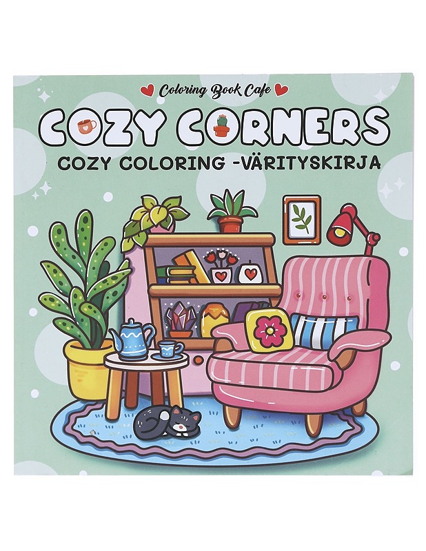 Cozy Corners : Cozy coloring -värityskirja - Gummerus Kustannus - Lastenkirjat - 10105601708 - 0