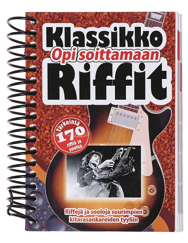 Klassikkoriffit opi soittamaan : riffejä ja sooloja suurimpien kitarasankareiden tyyliin - Brown, Alan - Tietokirjat ja oppaat - 10105601707 - 0