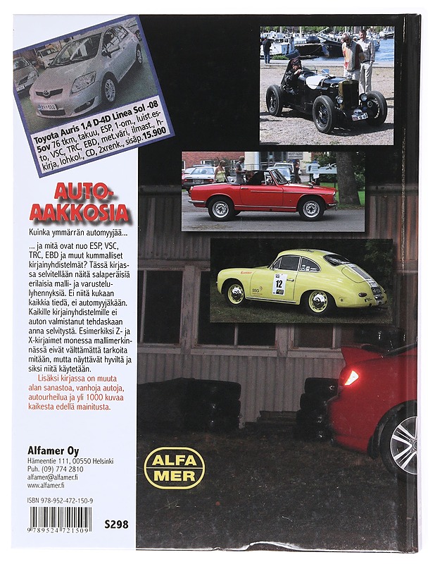 Autoaakkosia - Jorma Laakso - Historiakirjat - 10105601720 - 1