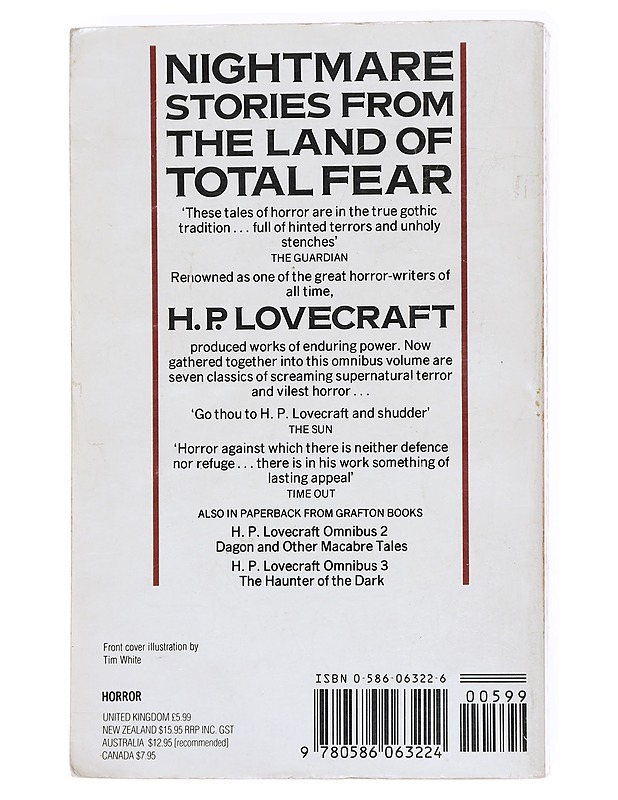 H. P. Lovecraft Omnibus. 1, At the Mountains of Madness and other novels of terror - Lovecraft, H. P. - Romaanit ja novellit - 10105601728 - 1