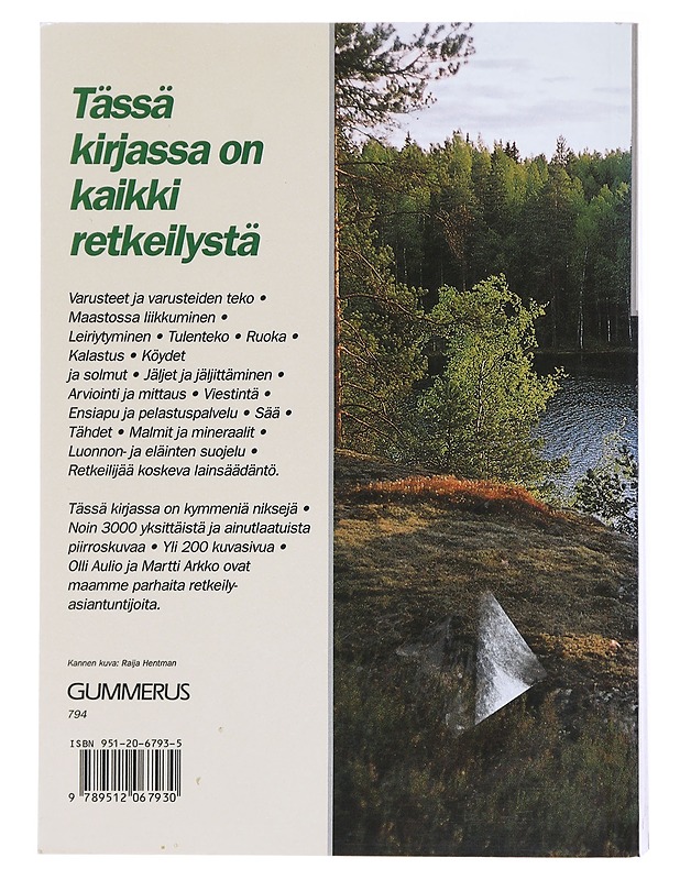 Suuri retkeilykirja - Aulio, Olli - Tietokirjat ja oppaat - 10105601739 - 1