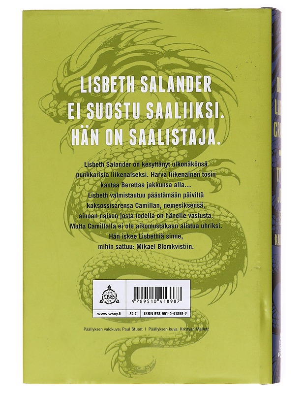 Tyttö joka eli kahdesti - Lagercrantz, David - Romaanit ja novellit - 10105601751 - 1