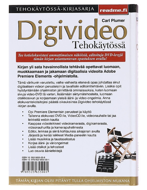 Digivideo tehokäytössä / Adobe Premiere Elements 2 - Plumer, Carl - Tietokirjat ja oppaat - 10105601754 - 1