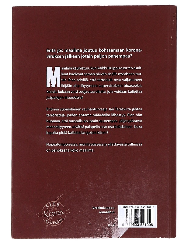 Luurankovirus - Riku Talvitie - Romaanit ja novellit - 10105601764 - 1