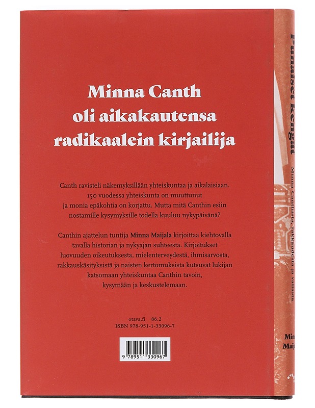 Punaiset kengät : Minna Canthista, rakkaudesta ja vallasta : esseitä - Minna Maijala - Tietokirjat ja oppaat - 10105601780 - 1