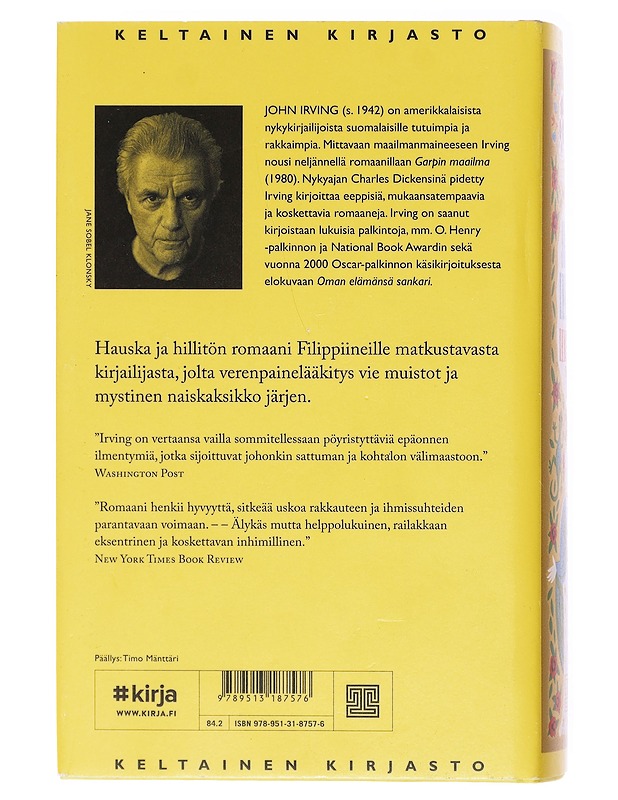 Ihmeiden tie - Irving, John - Romaanit ja novellit - 10105601797 - 1