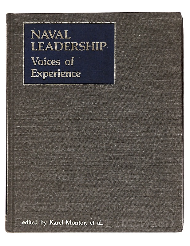 Naval leadership : Voices of Experience - Karel Montor - Tietokirjat ja oppaat - 10105601796 - 0