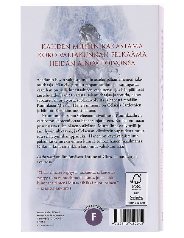 Throne of Glass : Lasipalatsi - Maas, Sarah J. - Fantasia- ja scifi - 10105601811 - 1