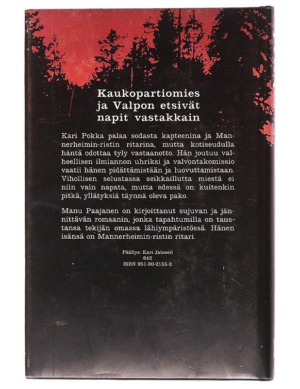 Marskin ritarin pako - Manu Paajanen - Romaanit ja novellit - 10105601842 - 1