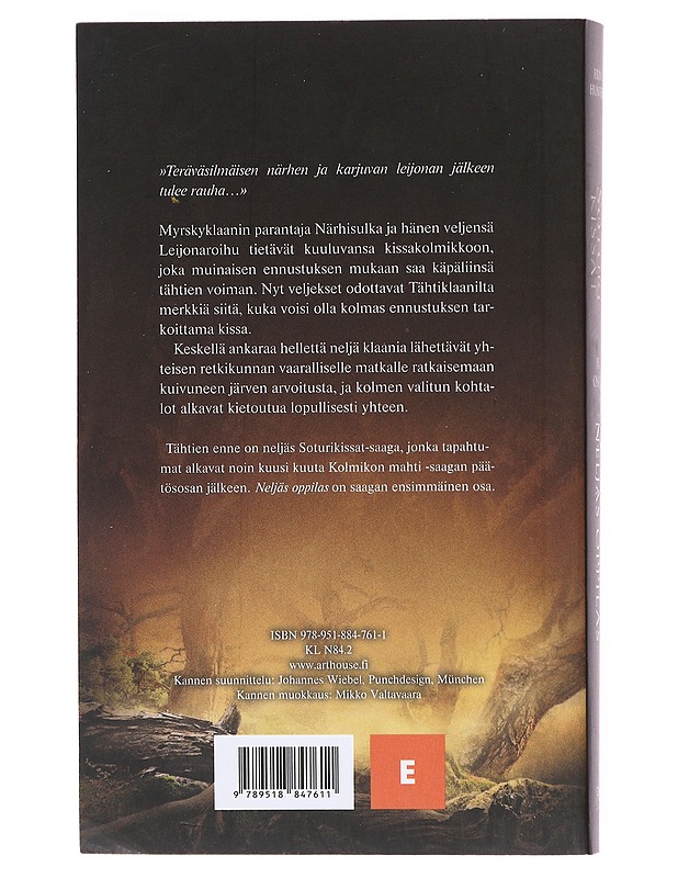 Neljäs oppilas - Hunter, Erin - Fantasia- ja scifi - 10105601855 - 1