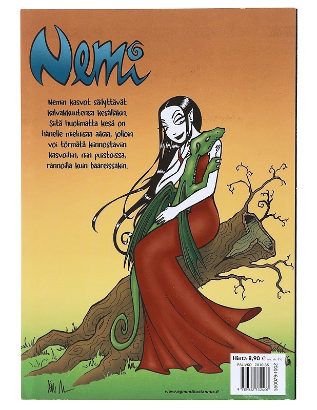 Nemi : kesän kasvoja - Lise Myhre - Sarjakuvat - 10105601859 - 1