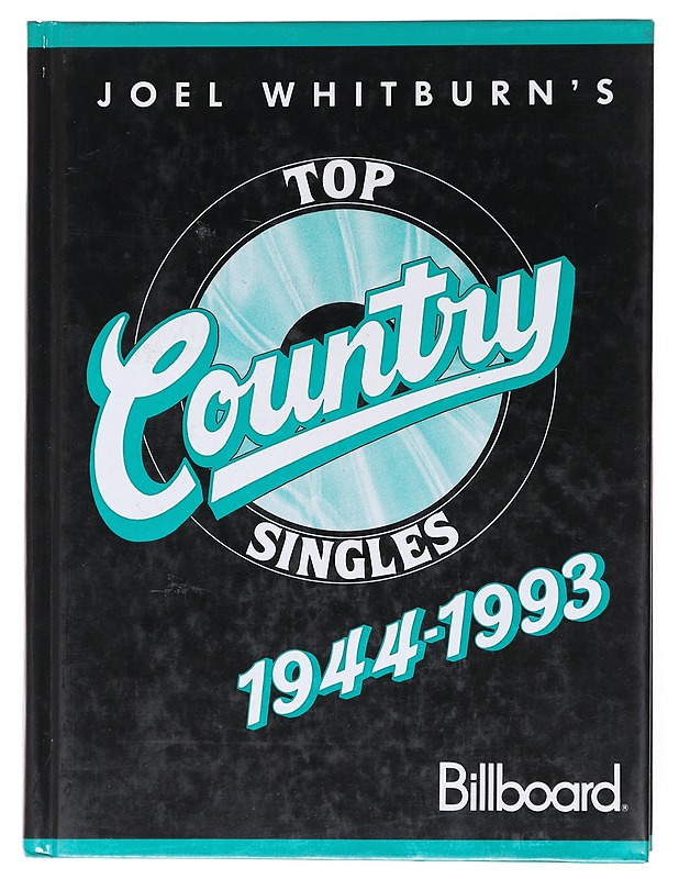 Top Country Singles 1944-1993 - Joel Whitburn¨s - Tietokirjat ja oppaat - 10105601862 - 0