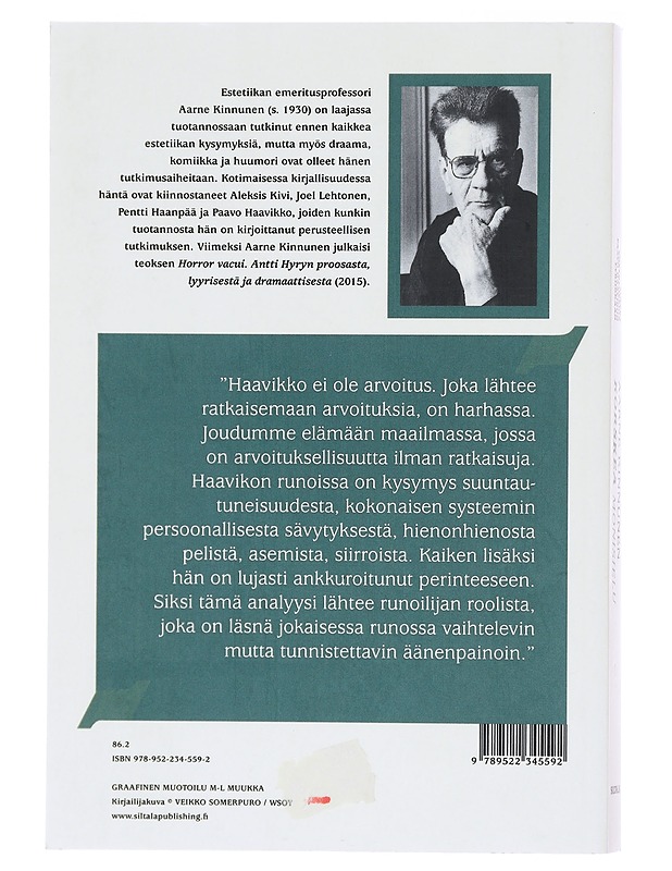 Korskea monisielu : suppea ensyklopedia Paavo Haavikon lyriikkaan - Kinnunen, Aarne - Runot ja näytelmät - 10105601860 - 1