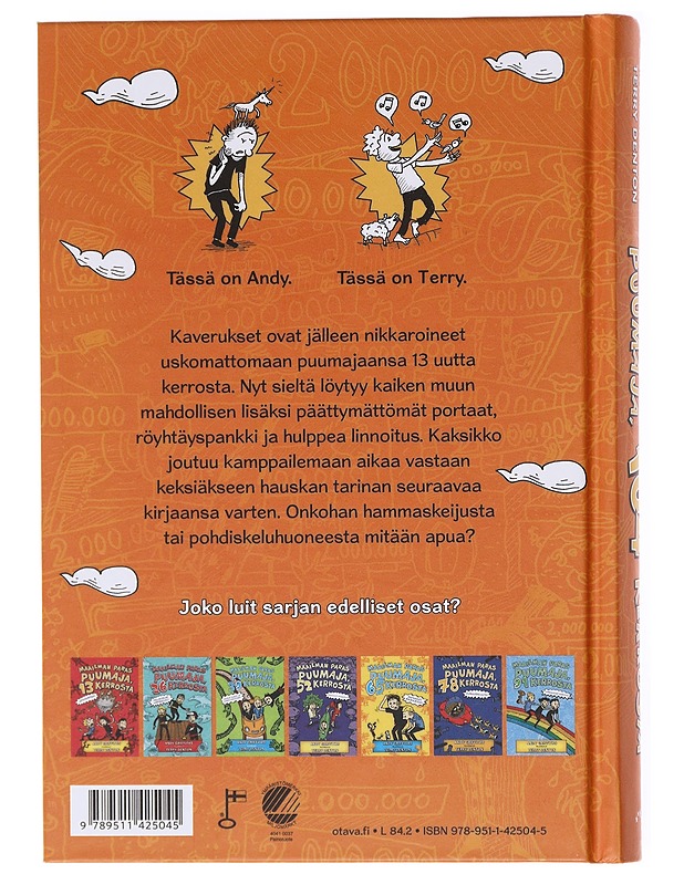 Maailman paras puumaja, 104 kerrosta - Griffiths, Andy - Lastenkirjat - 10105601888 - 1