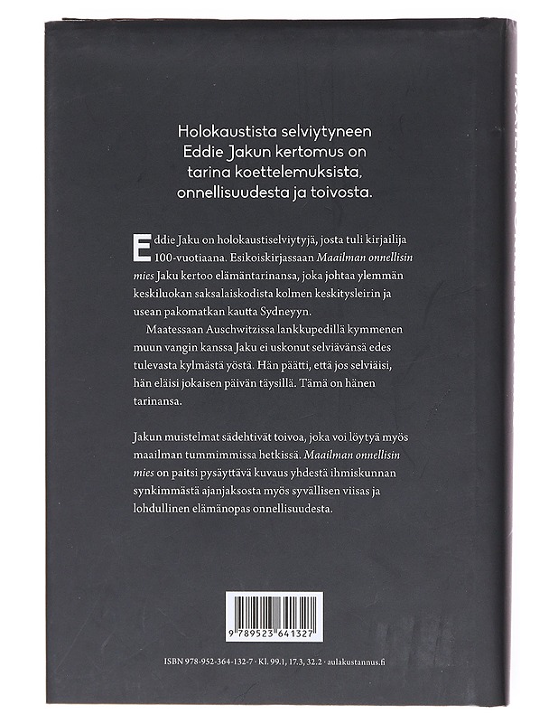 Maailman onnellisin mies - Jaku, Eddie - Elämäkerrat ja muistelmat - 10105601902 - 1