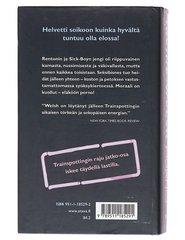 Porno - Welsh, Irvine - Elämäkerrat ja muistelmat - 10105601932 - 1