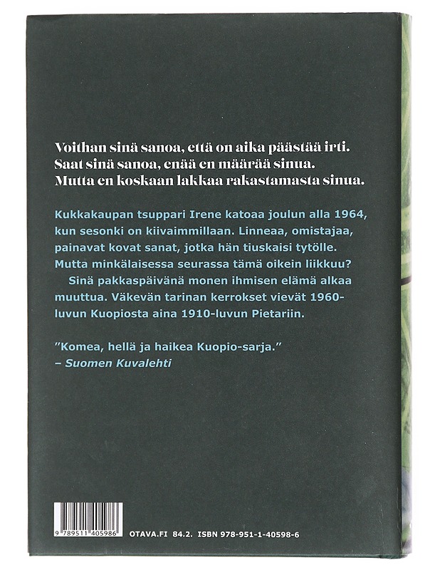Vihreä sali - Sirpa Kähkönen - Romaanit ja novellit - 10105601948 - 1